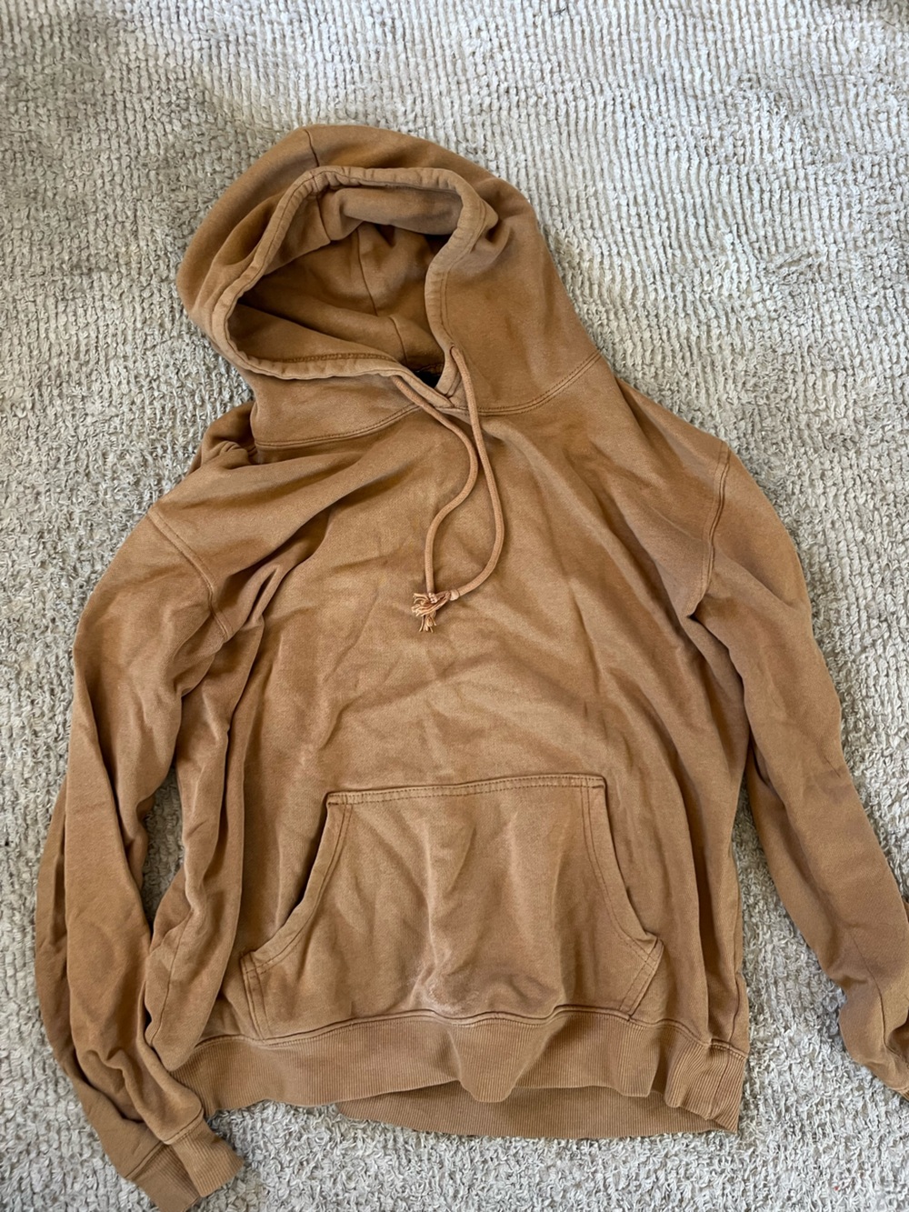 Cozy Caramel Brown Hoodie